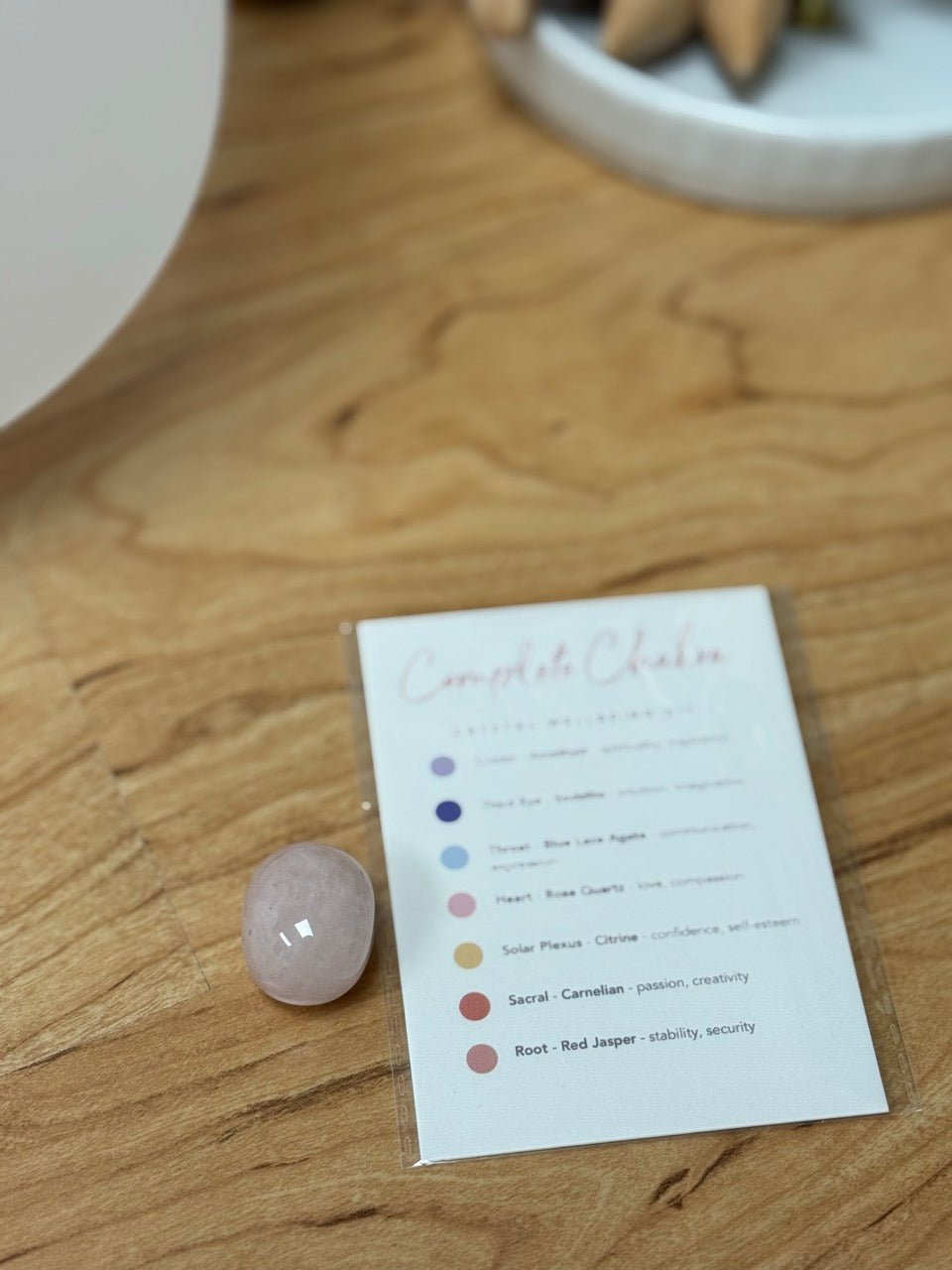 Complete Chakra Balance, Energy, Meditation, Self-Care Crystal Kit | 7 Chakra Healing Stones with Selenite