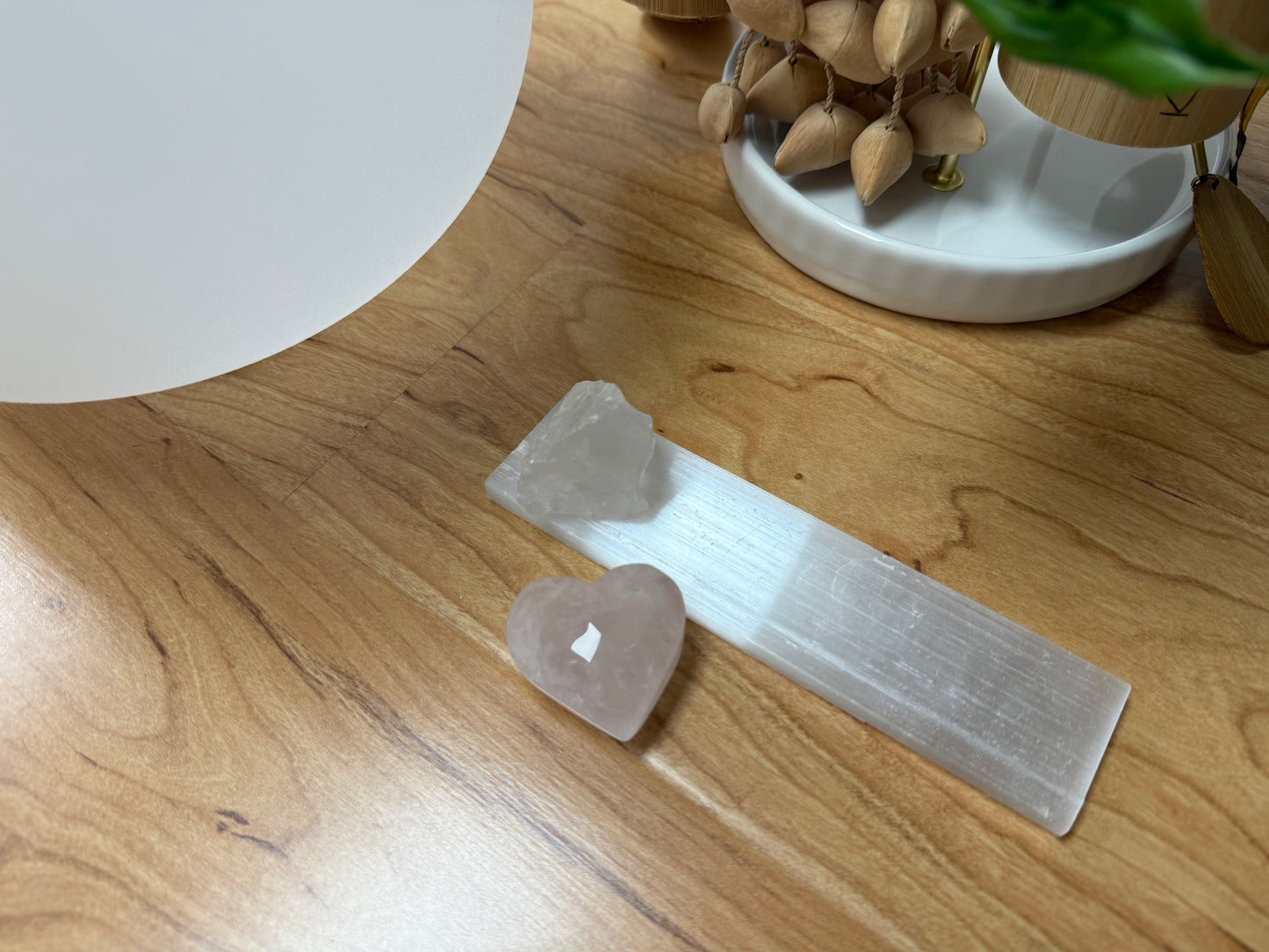Meditation, Energy Manifestation | Raw Chakra Crystal Kit | 7 Raw Healing Stones + Selenite & Rose Quartz Heart