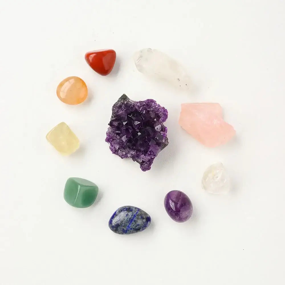 Chakra Travel Crystal Collection: Balance and Healing on the Go - Gem Pack