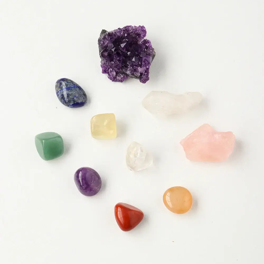 Chakra Travel Crystal Collection: Balance and Healing on the Go - Gem Pack