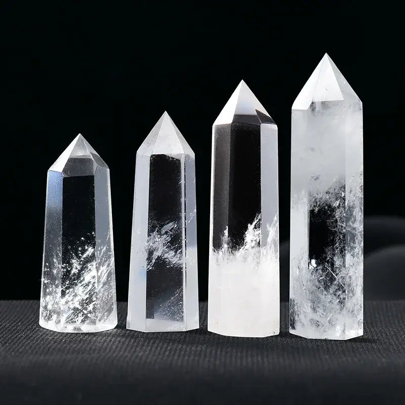 Oneness Ally Clear Quartz Healing Tower – Amplify Energy & Elevate Meditation - Clear Quartz
