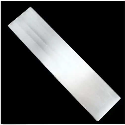 Selenite Charging Plate - Cleanse & Recharge Crystals for Peace & Harmony - 6 inch - Selenite