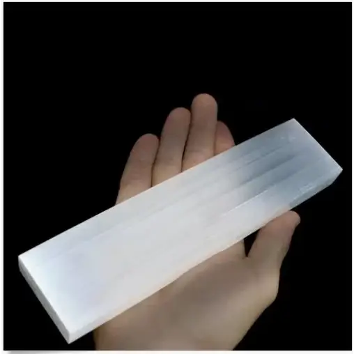 Selenite Charging Plate - Cleanse & Recharge Crystals for Peace & Harmony - 6 inch - Selenite