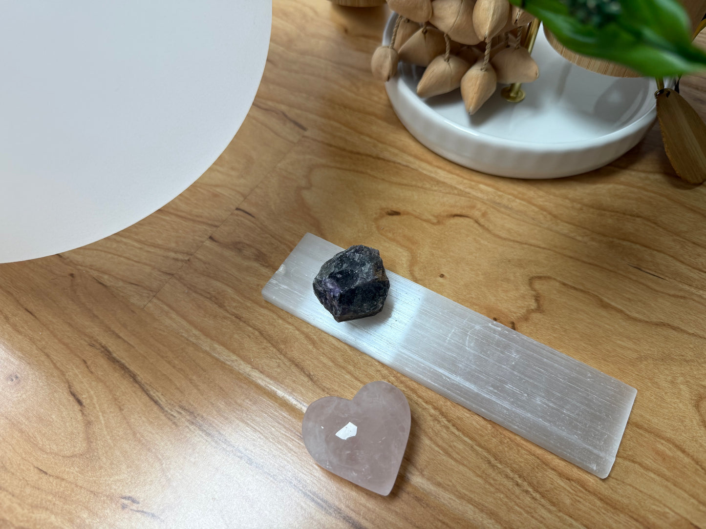 Meditation, Energy Manifestation | Raw Chakra Crystal Kit  | 7 Raw Healing Stones + Selenite & Rose Quartz Heart