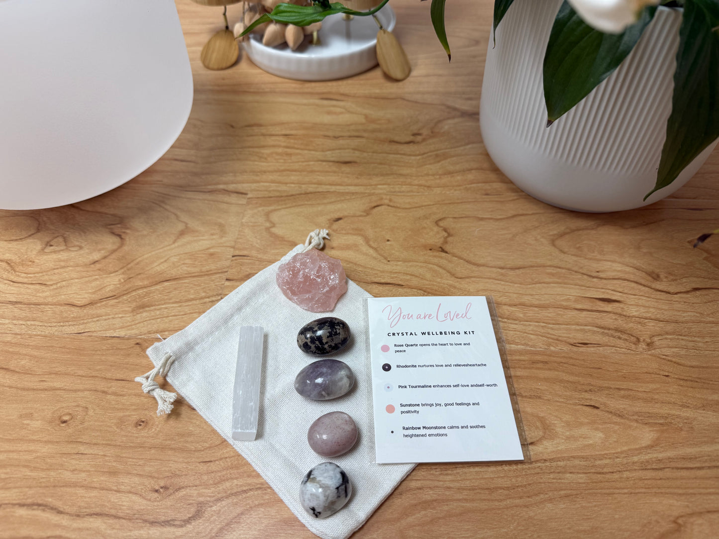 You Are Loved Crystal Wellbeing Kit 💖