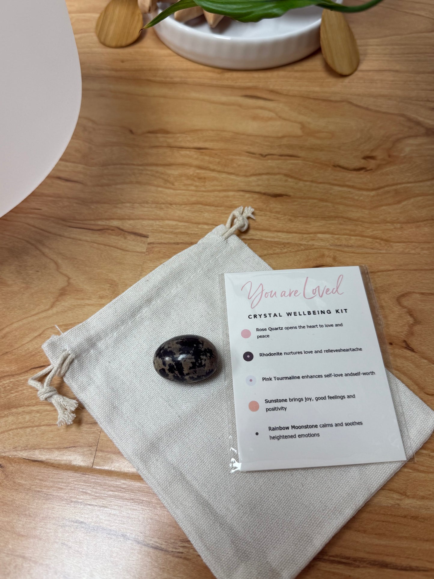 You Are Loved Crystal Wellbeing Kit 💖