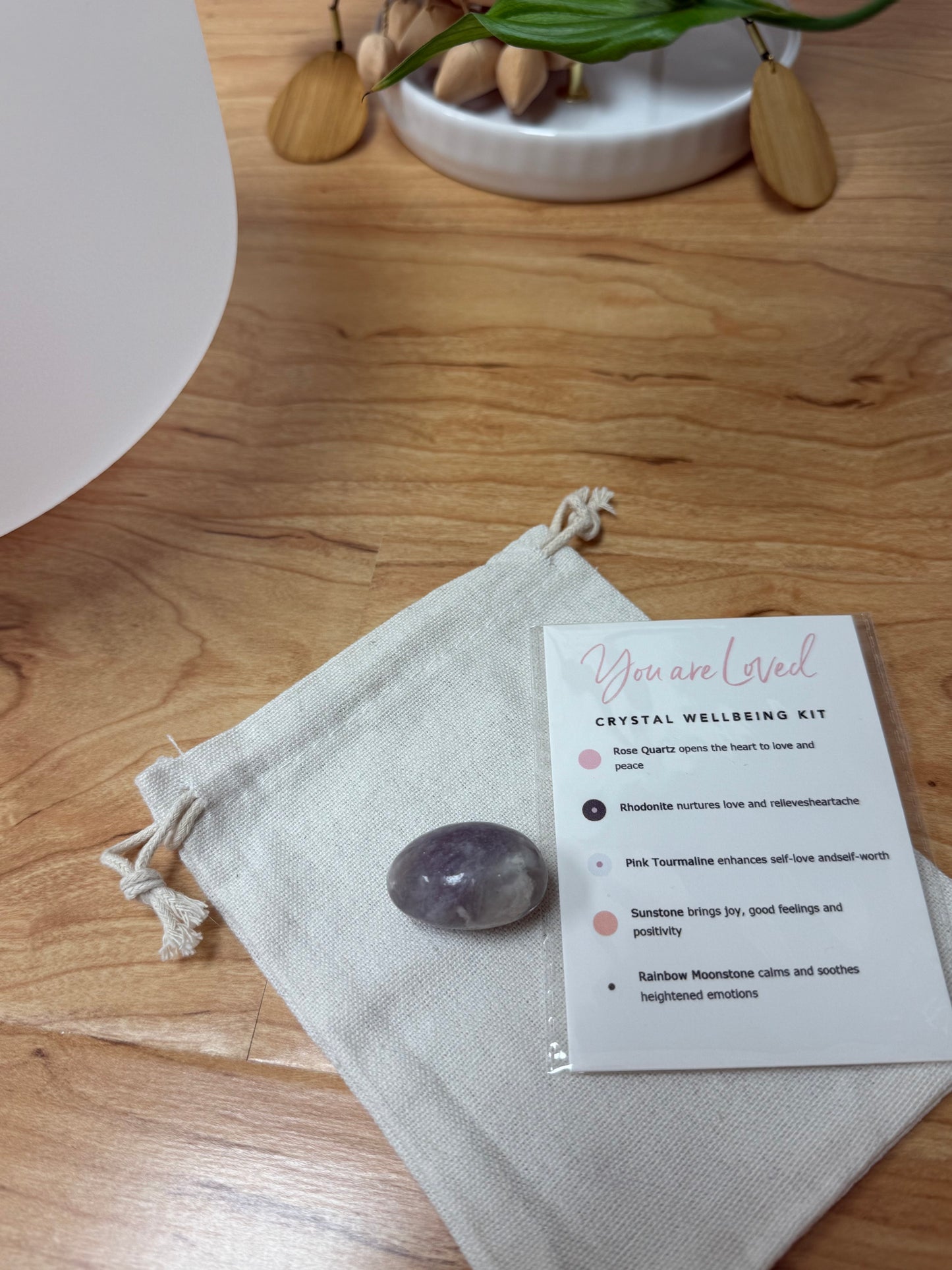 You Are Loved Crystal Wellbeing Kit 💖