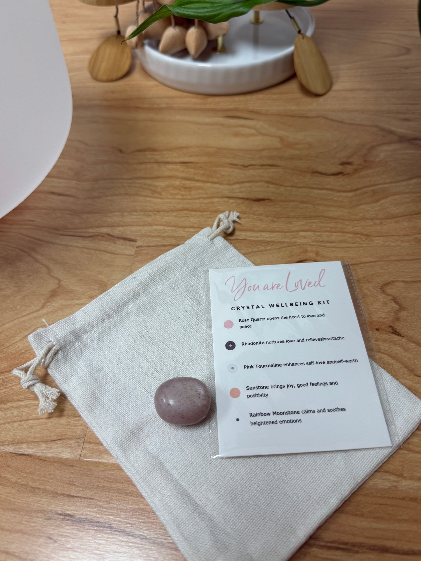 You Are Loved Crystal Wellbeing Kit 💖