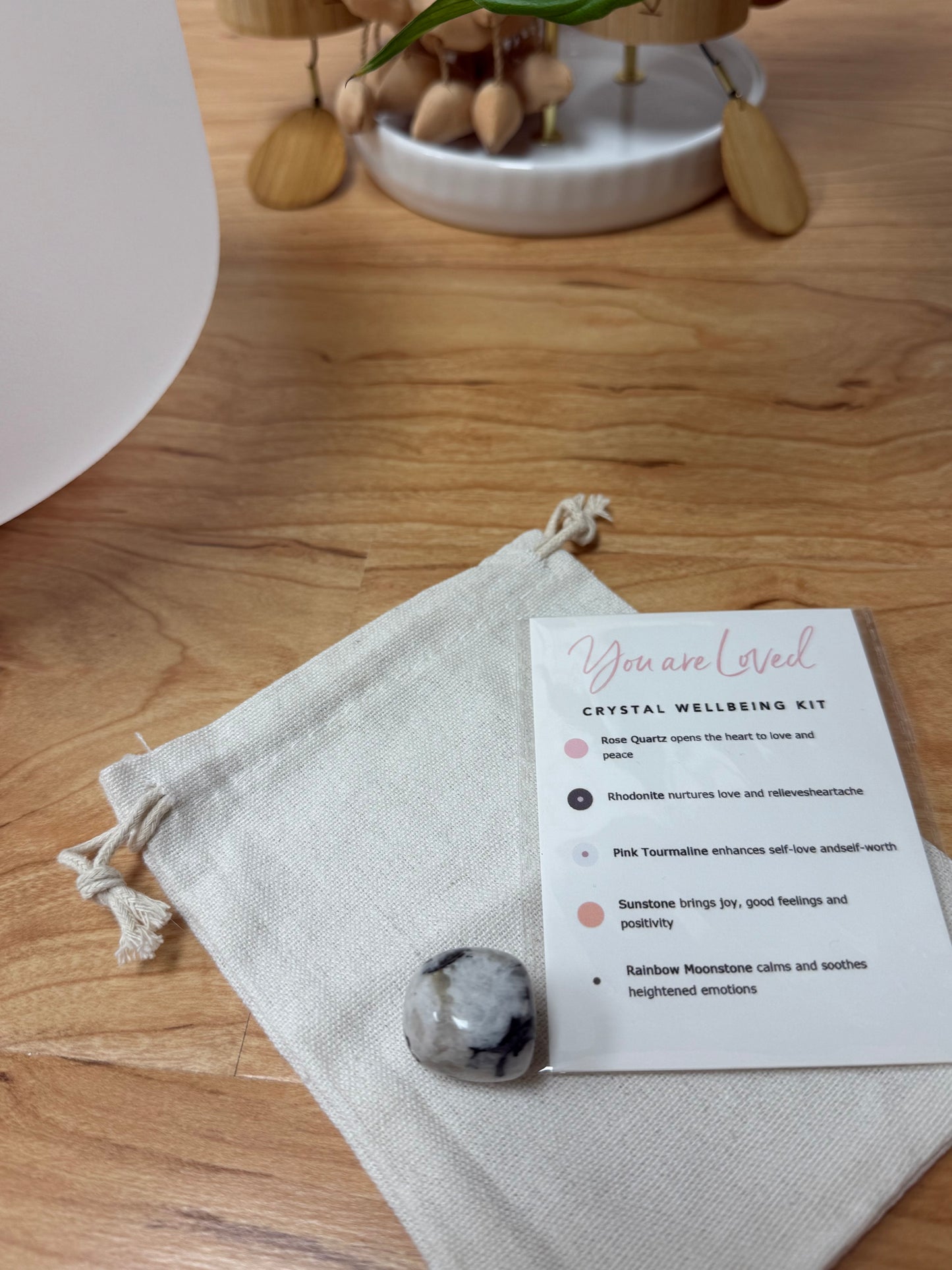 You Are Loved Crystal Wellbeing Kit 💖