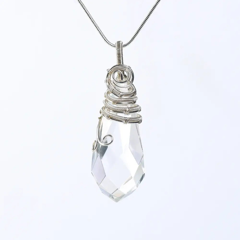 Crystal Pendant - Clear - Multiple