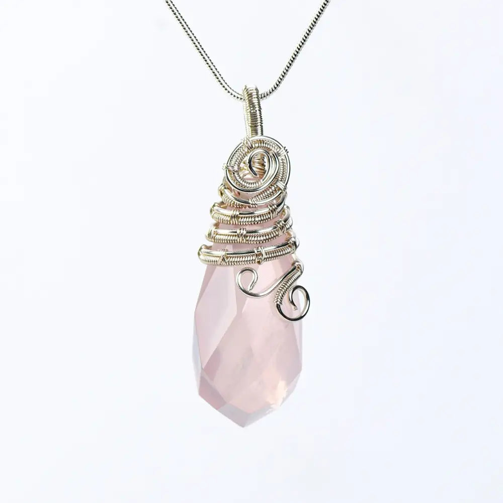 Crystal Pendant - Pink - Multiple