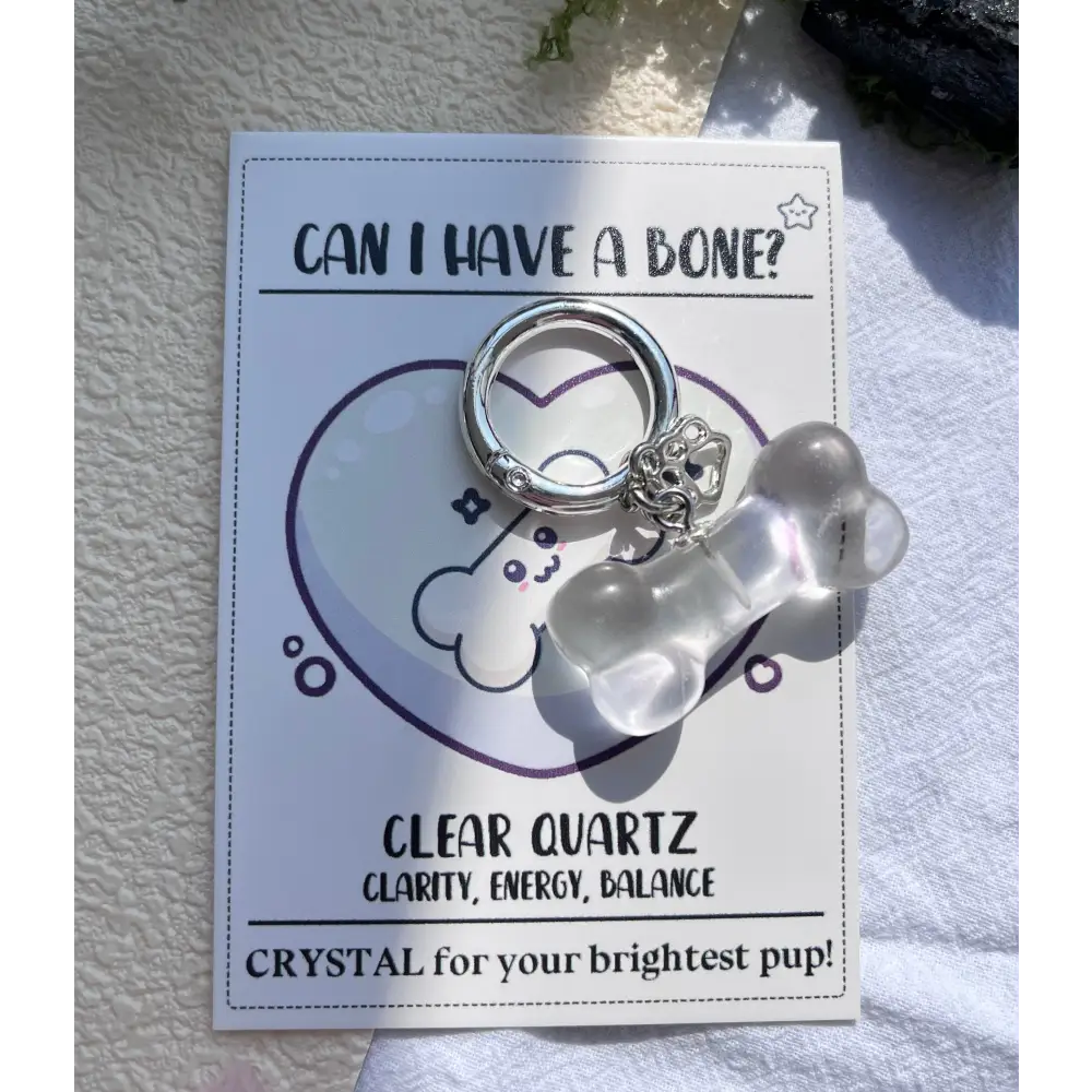 Dog Healing Crystal: Bring Balance & Calm to Your Beloved Pup - Clear Quatrz - Multiple