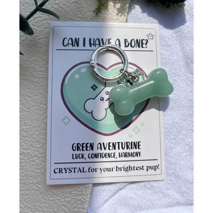 Dog Healing Crystal: Bring Balance & Calm to Your Beloved Pup - Green Aventurine - Multiple