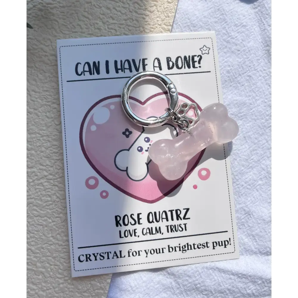 Dog Healing Crystal: Bring Balance & Calm to Your Beloved Pup - Rose Quatrz - Multiple