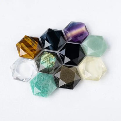 Hexagram Star Crystal For Energy Balance - Multiple