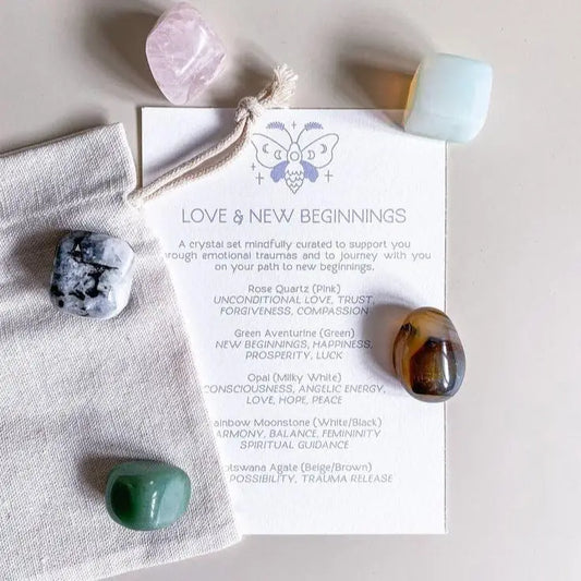 Oneness Ally Love & New Beginnings Crystal Set