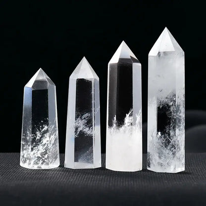 Oneness Ally Clear Quartz Healing Tower – Amplify Energy & Elevate Meditation - Clear Quartz