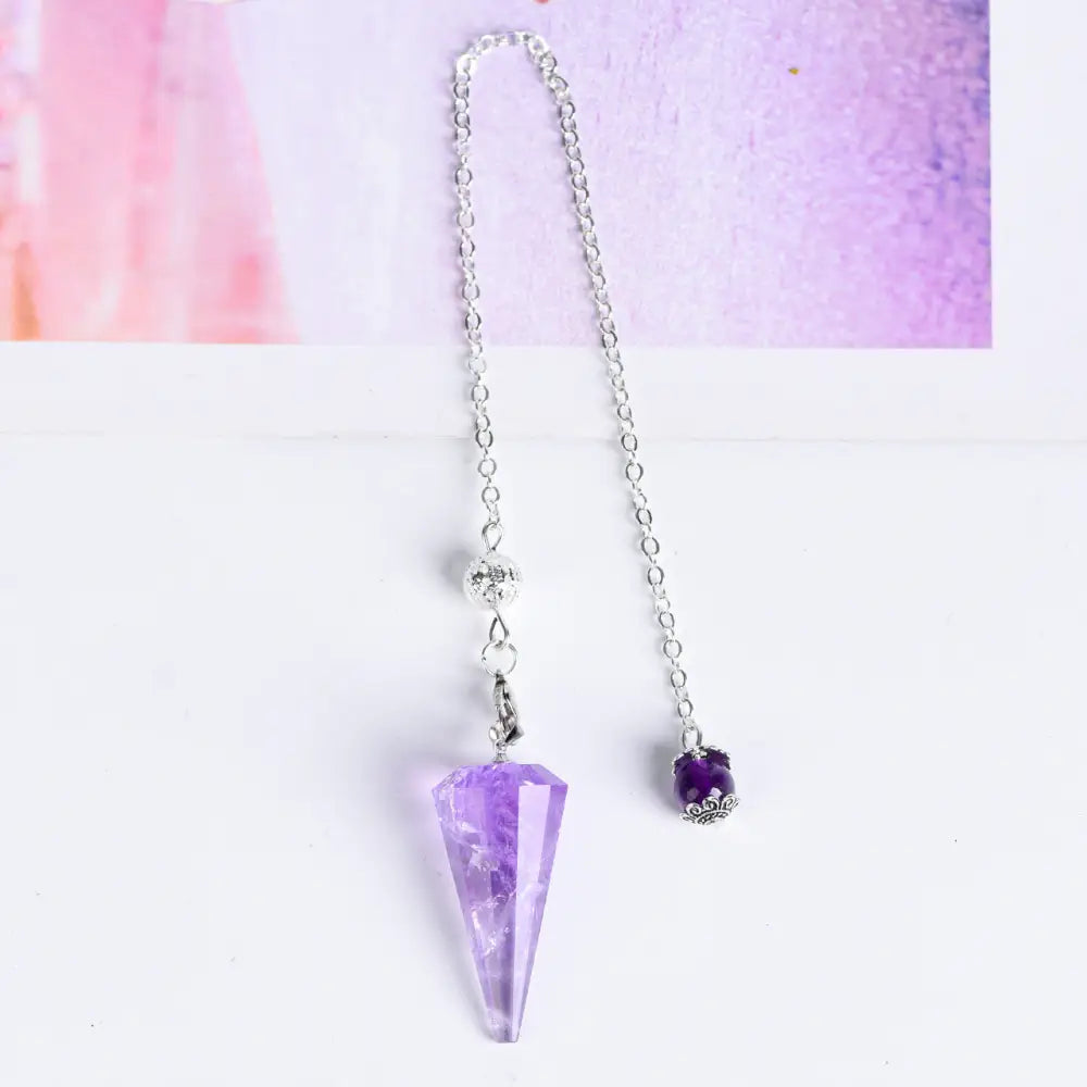 Oneness Ally Crystal Pendulum: Enhance Your Energy & Clarity - Multiple