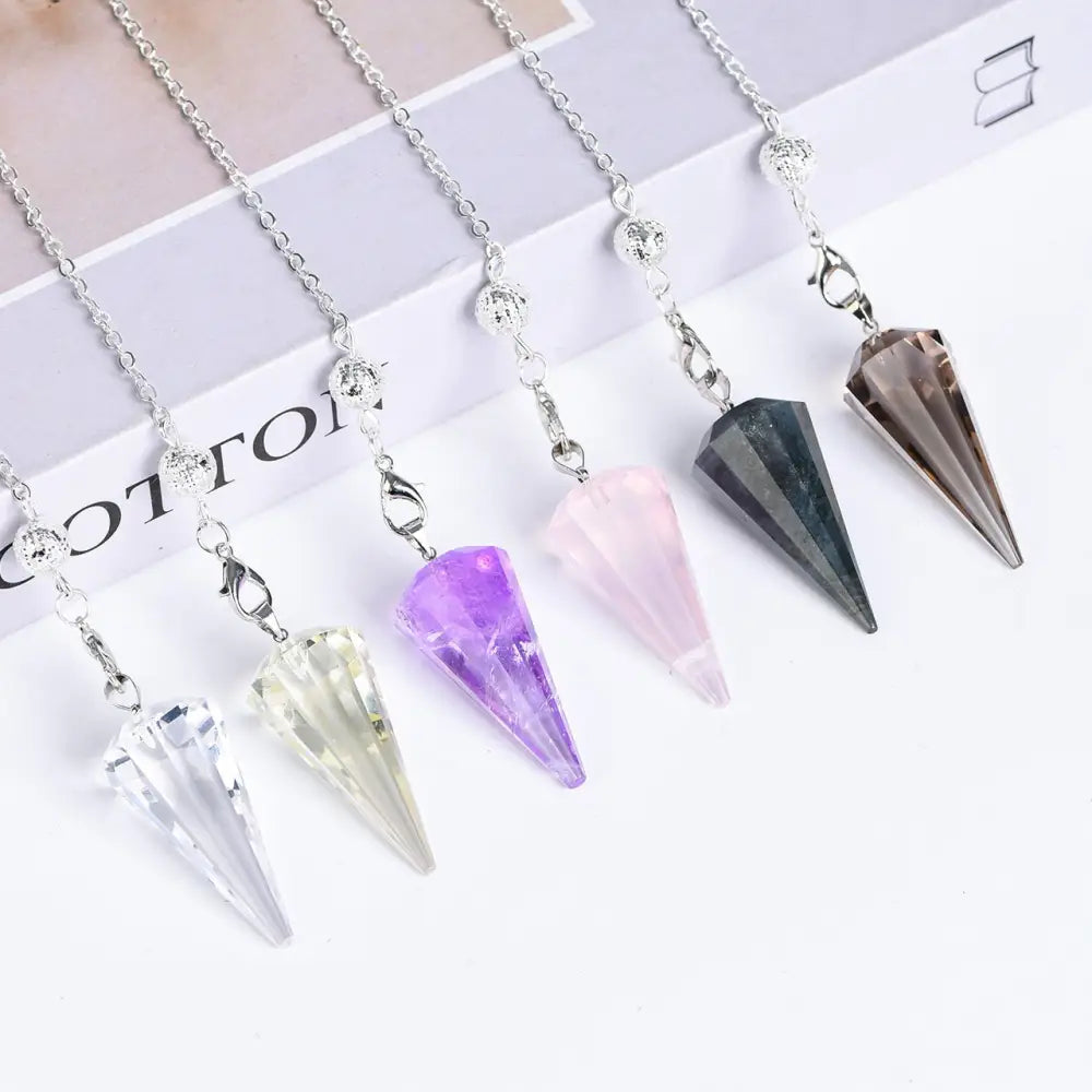 Oneness Ally Crystal Pendulum: Enhance Your Energy & Clarity - Multiple