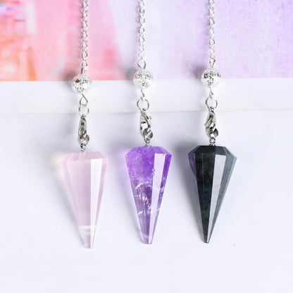 Oneness Ally Crystal Pendulum: Enhance Your Energy & Clarity - Multiple