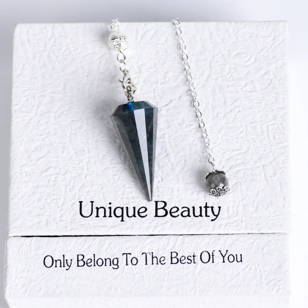 Oneness Ally Crystal Pendulum: Enhance Your Energy & Clarity - Multiple