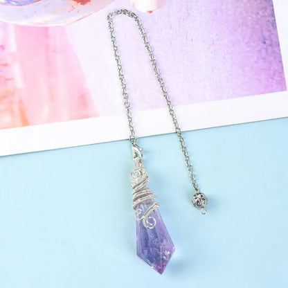 Oneness Ally Crystal Pendulum: Enhance Your Energy & Clarity - Multiple