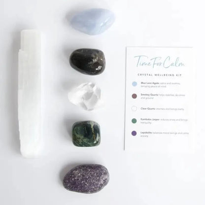 Time For Calm Crystal Wellbeing Kit