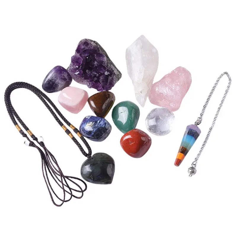 Ultimate Chakra and Meditation Crystal Set - Gem Pack