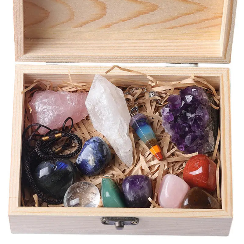 Ultimate Chakra and Meditation Crystal Set - Gem Pack