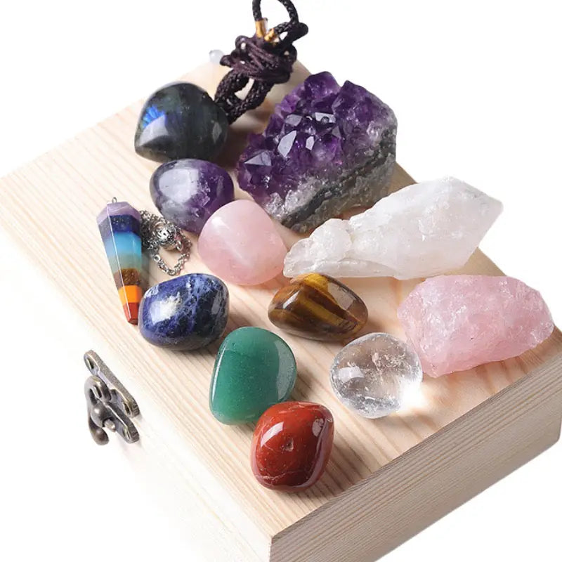 Ultimate Chakra and Meditation Crystal Set - Gem Pack