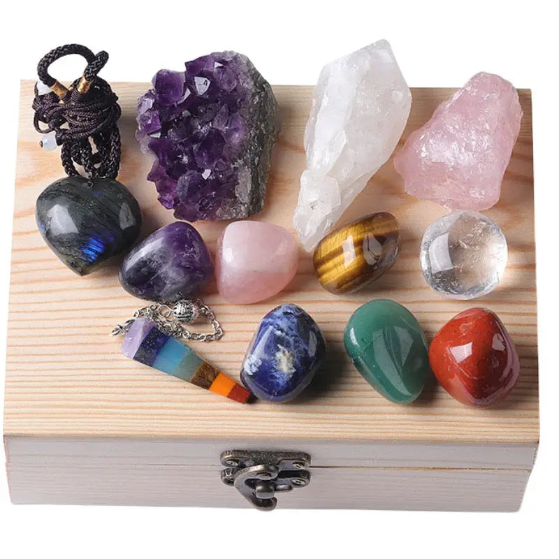 Ultimate Chakra and Meditation Crystal Set - Gem Pack