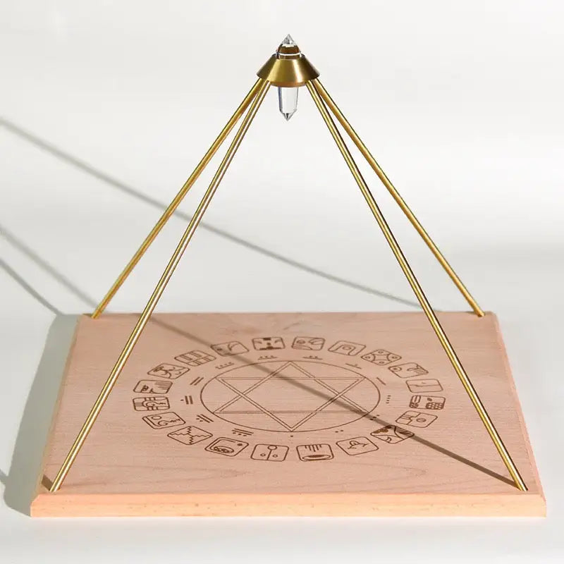 Wood Pyramid Energy Amplifier