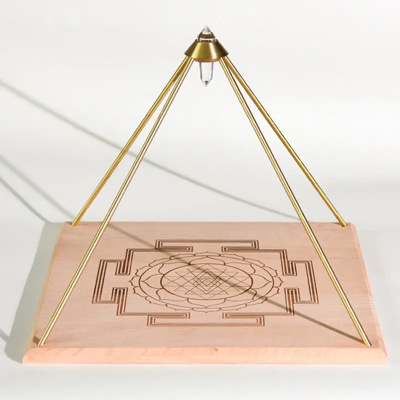 Wood Pyramid Energy Amplifier