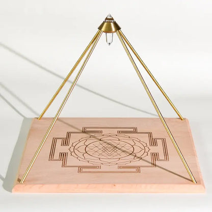 Wood Pyramid Energy Amplifier