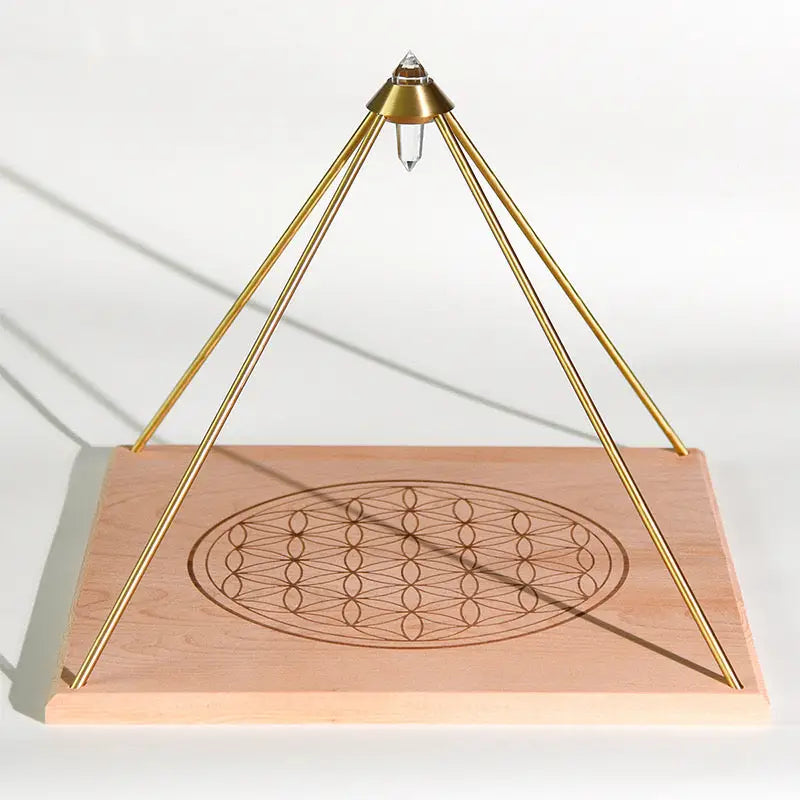 Wood Pyramid Energy Amplifier