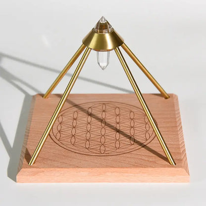 Wood Pyramid Energy Amplifier