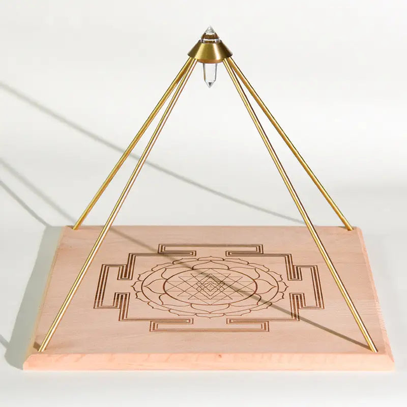 Wood Pyramid Energy Amplifier